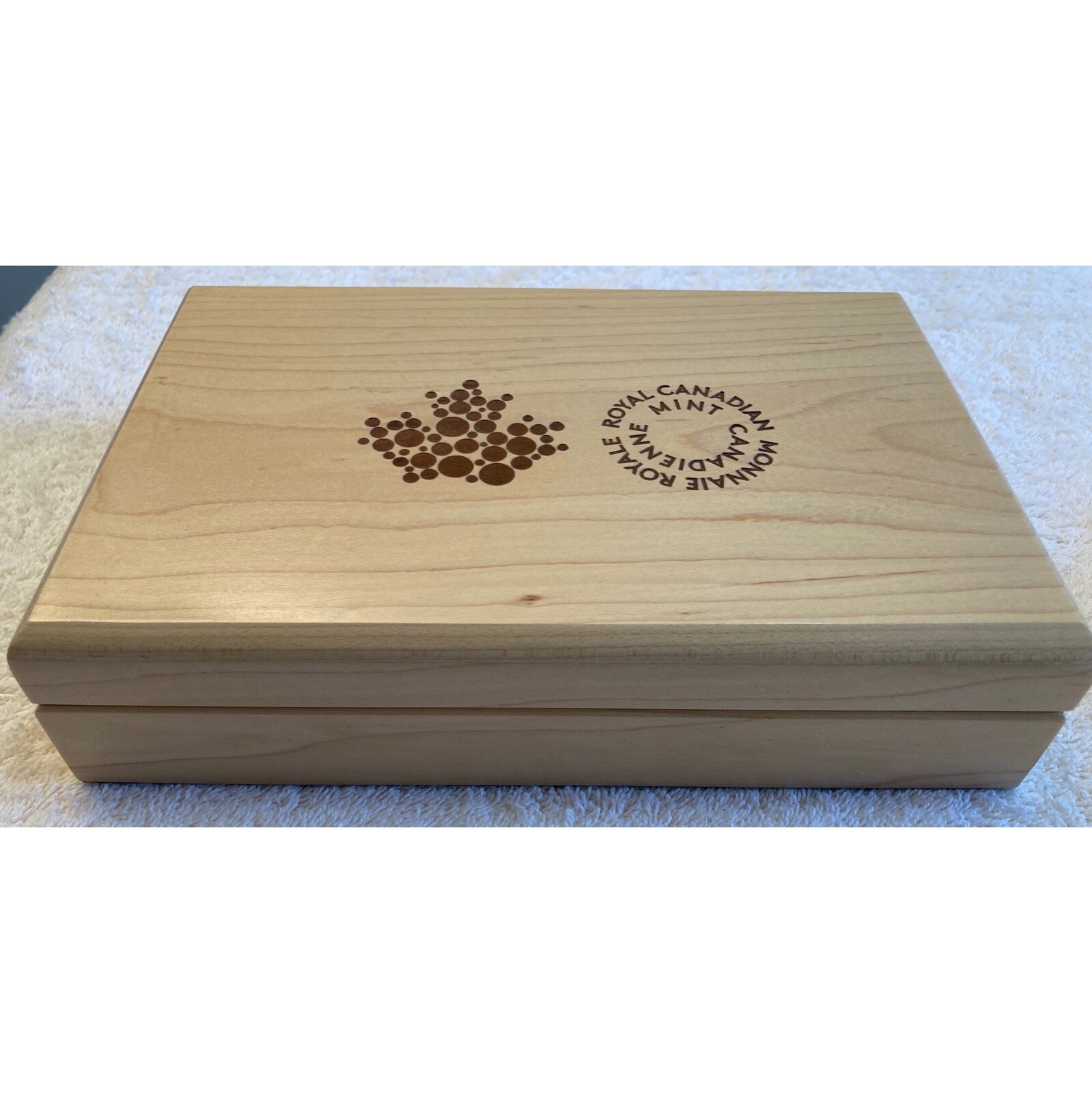 Canada 2016 National Heroes $15 4-Coin Set Solid Wood Display Case Box NO COINS