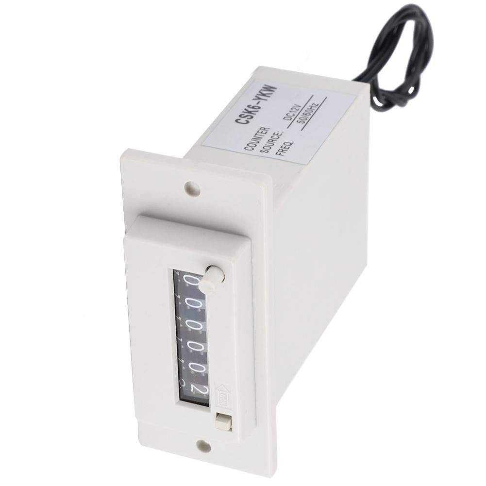Counter Electromagnetic Totalizer CSK6-YKW Counter DC 12V Electronic for MINI