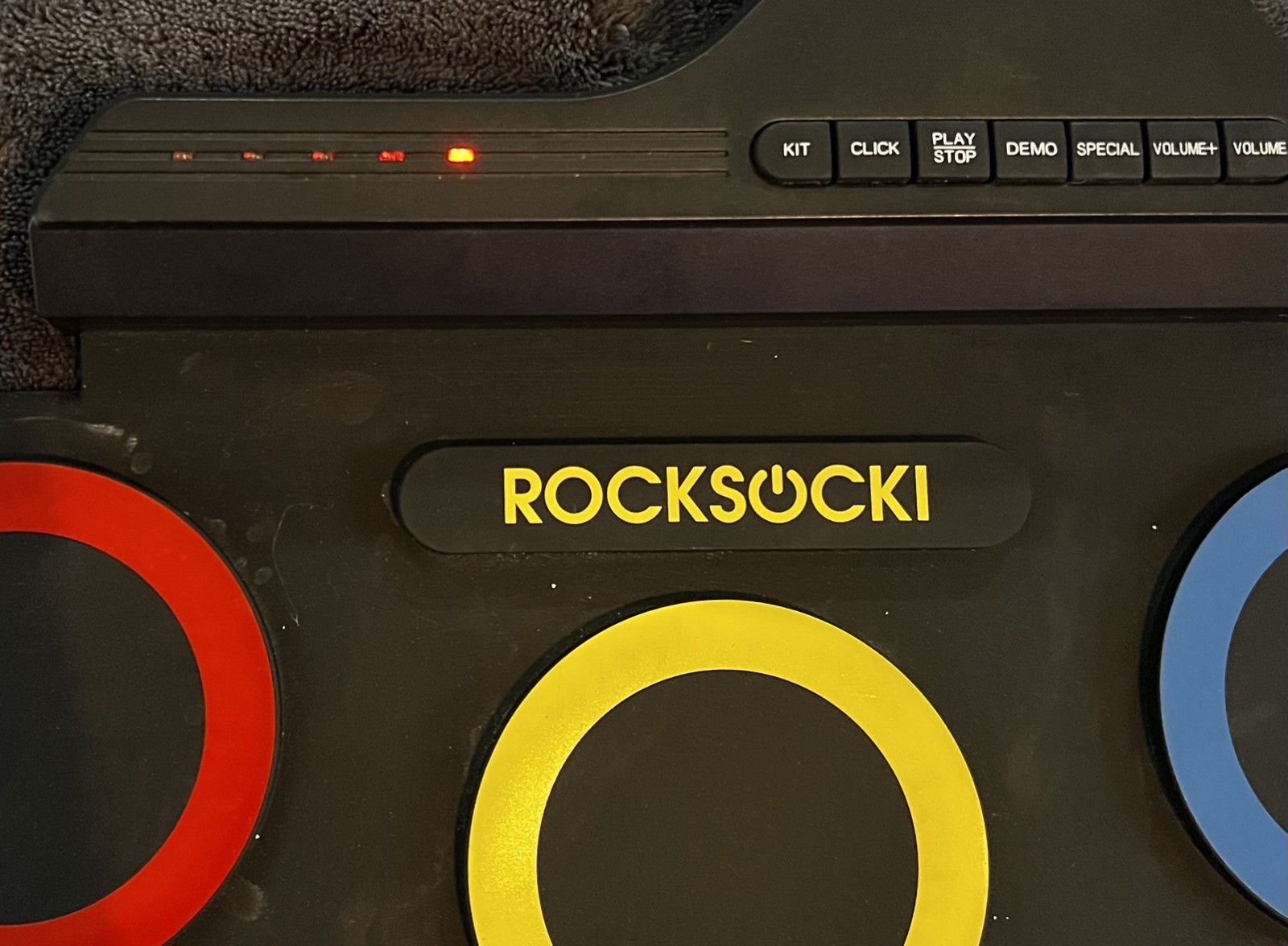 ROCKSOCKI Electric Drum Set. Bigger Roll-up Drum Pad USB...