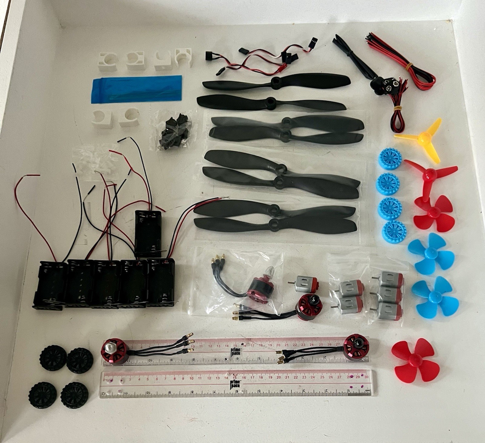 Lot Of Drone Parts. Got From Storage Unit. Most Looks New