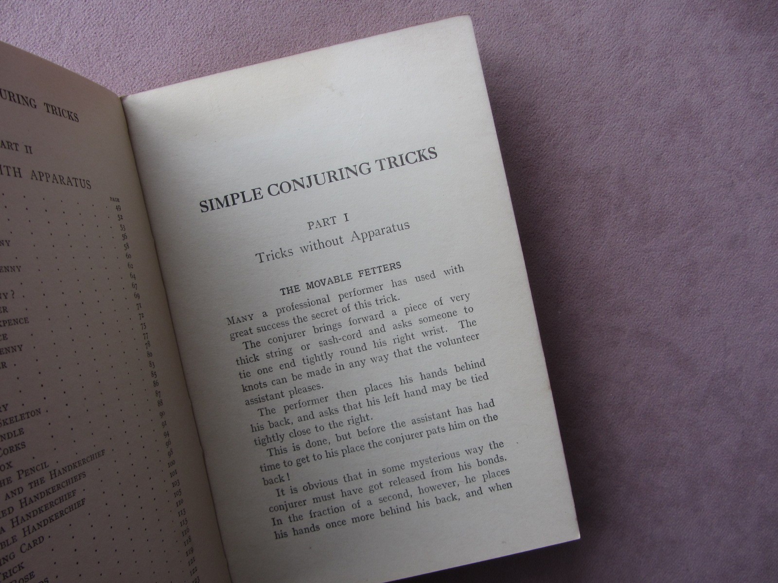 1915 Simple Conjuring Tricks That Anybody Can Perform Book Will Goldston Magic