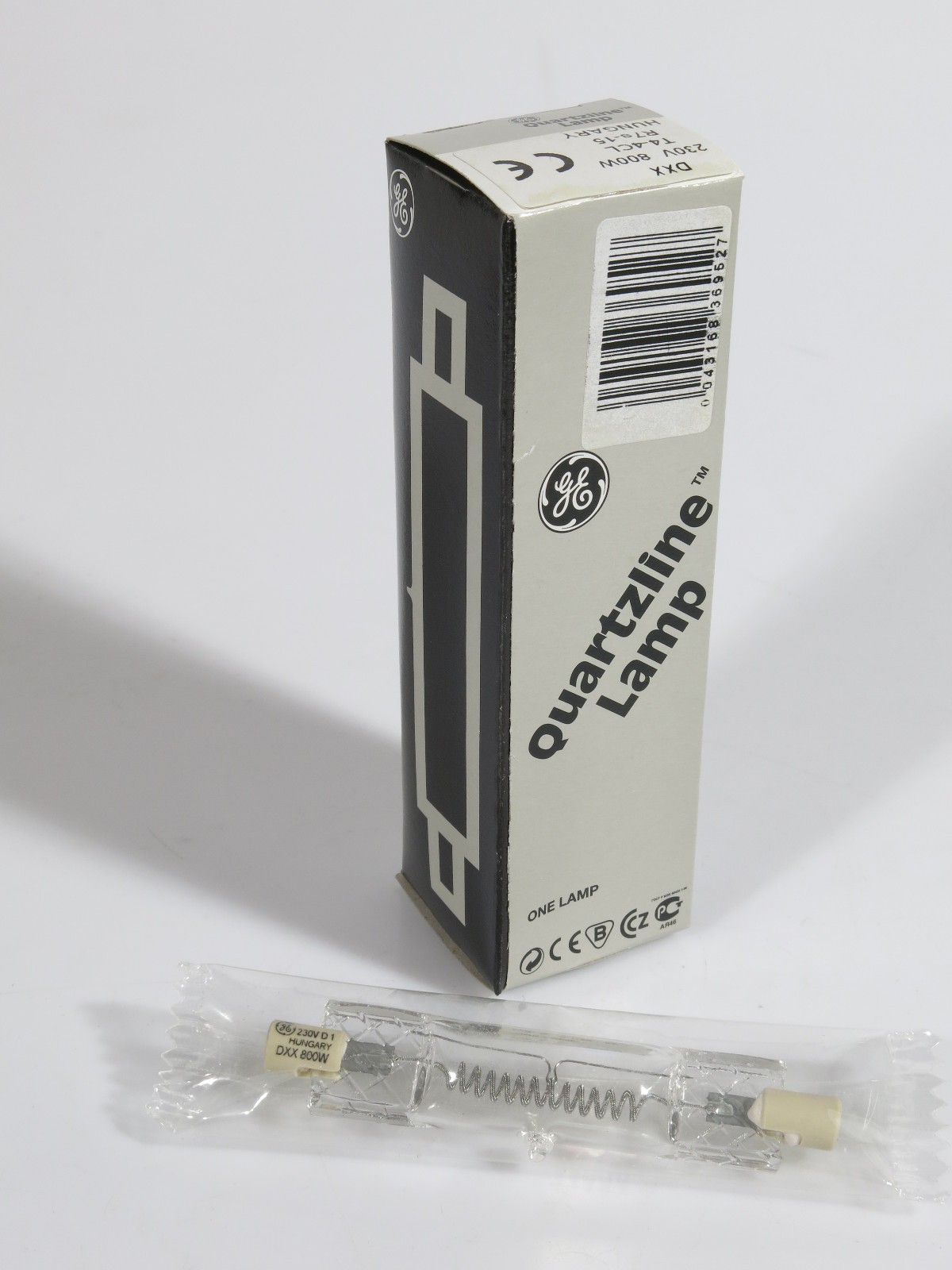 PRL) QUARTZLINE PHOTOGRAPHIC LAMP 230V 800W T4-4C HALOGEN BULB LIGHT STUDIO