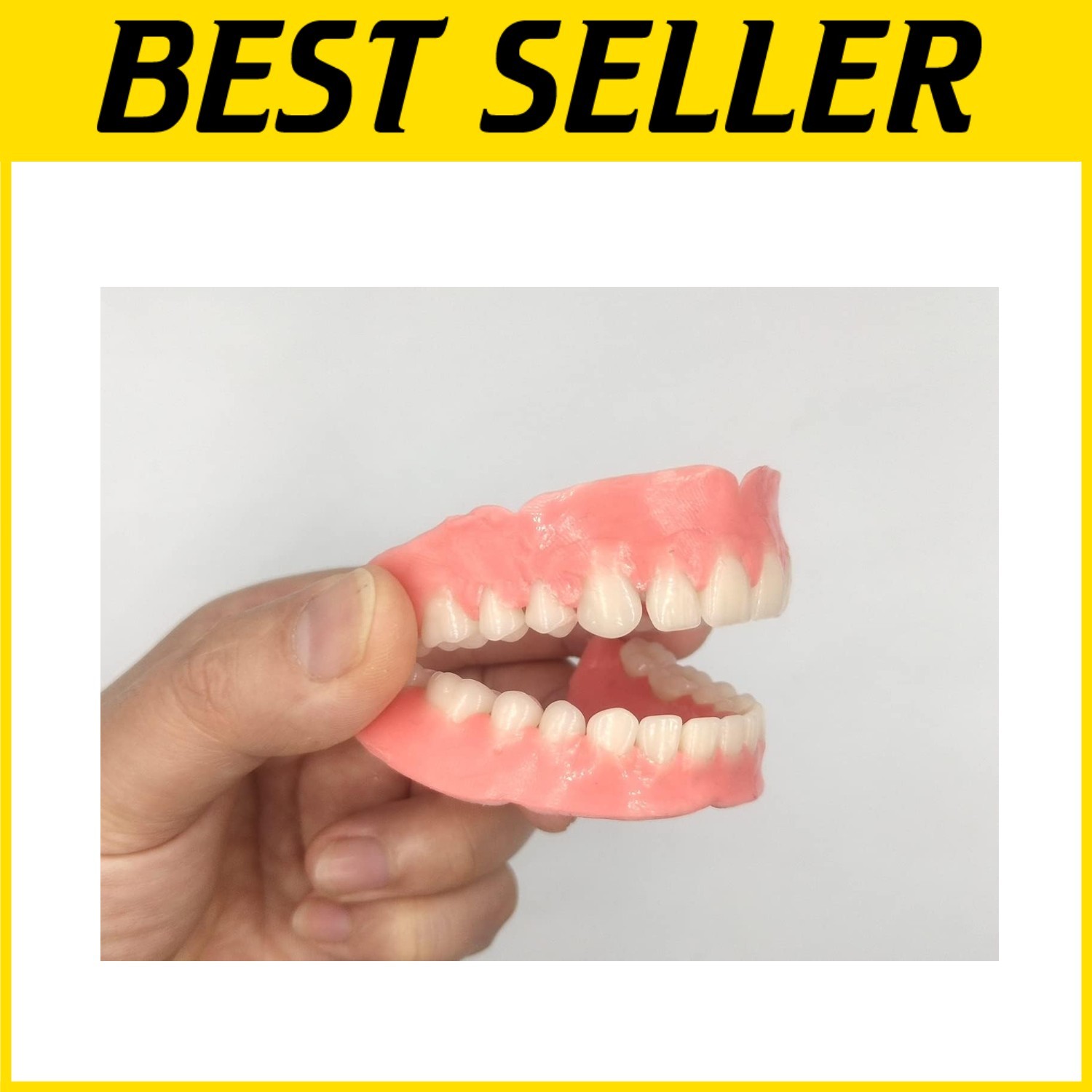 Custom DIY Denture Kit: Medium & Large Mouth Fitting