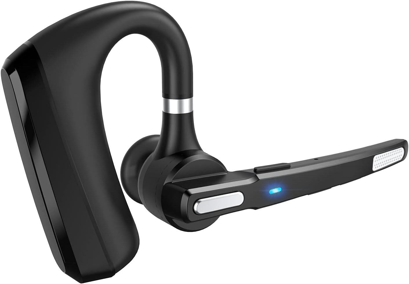 Trucker Wireless Mic Blue Parrot Bluetooth Noise Cancelling Headset Earpiece NEW