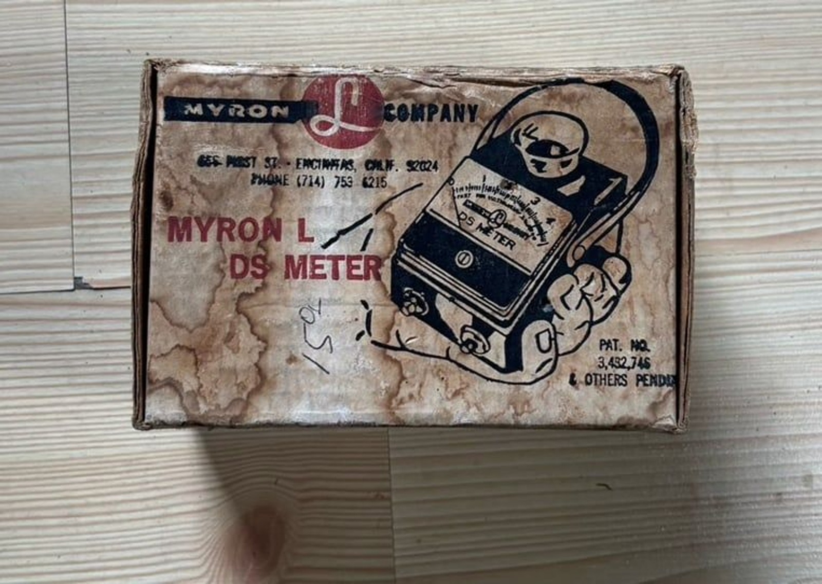 Myron L Company Deluxe DS Meter Range 0-5  Model 532 T1