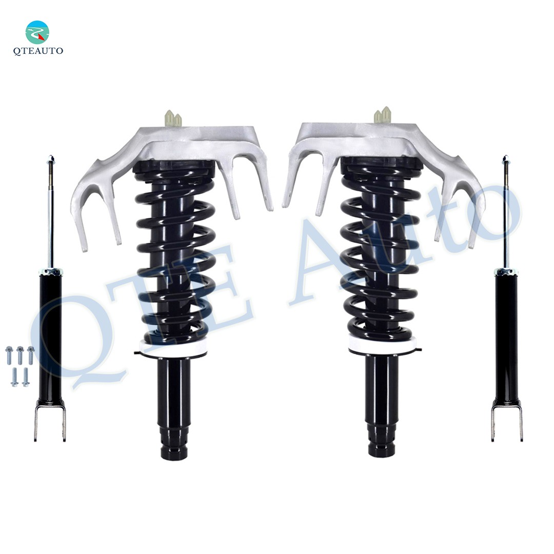 Set Front Quick Complete Strut-Coil Spring-Rear Shock For 2008-2014 Cadillac CTS