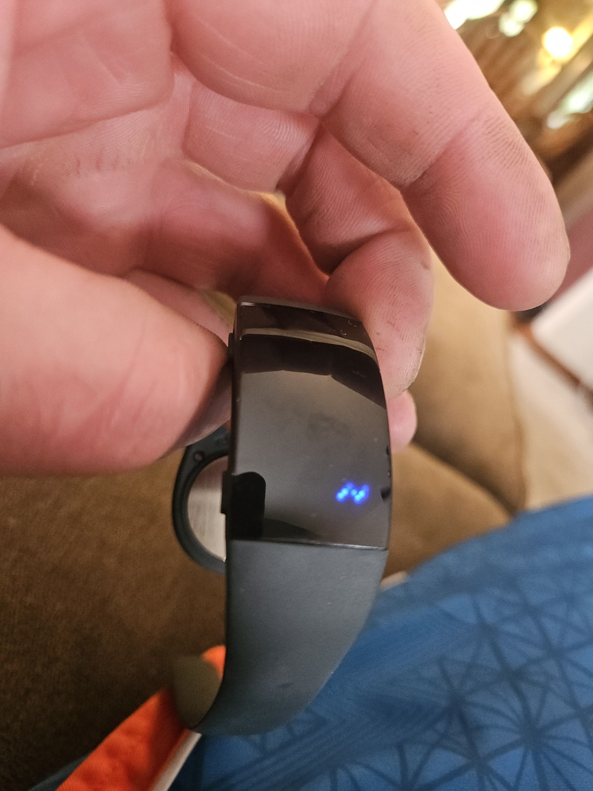 Reliefband Premier 2 Charcoal Wristband RB2.0 - Wristband Only