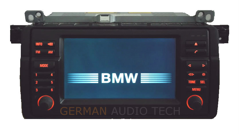 BMW E46 NAVIGATION WIDE SCREEN 16:9 MONITOR RADIO 1999-2006 323 325 328 330 M3