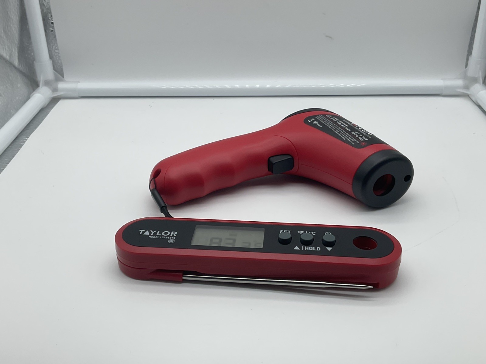 Taylor Digital Thermometer Bundle Infrared Laser + Instant Read Kitchen Cooking