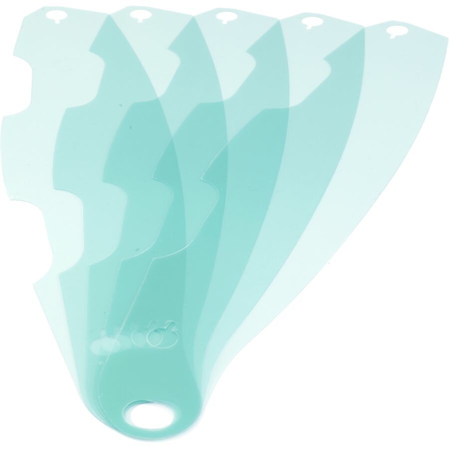 Genuine Arai - Vas-V Tear-Off Sheet 5 Pack - 5 Piece -  Clear - 01-1065
