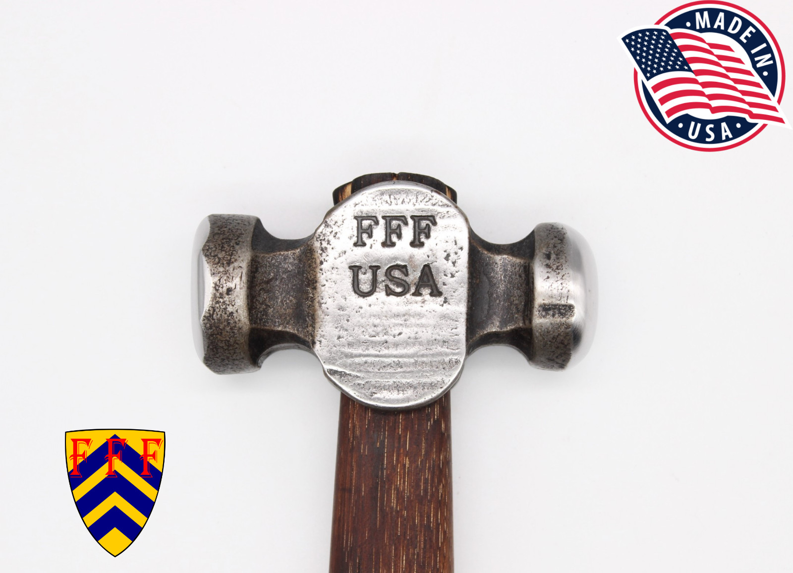 Fiery Furnace Blacksmith - 1.75 Pound Rounding Hammer - MADE IN THE USA