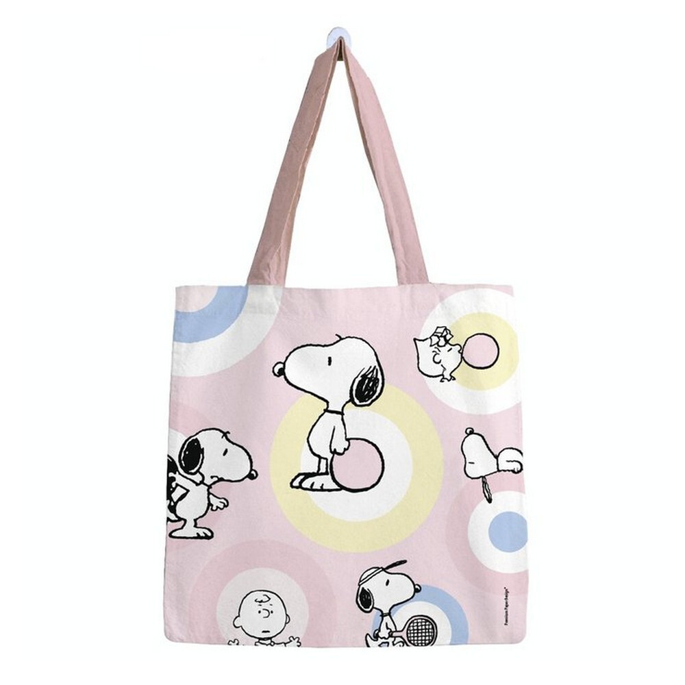Premium Paper Cotton Bag, Peanuts Snoopy Sports (46x46cm)