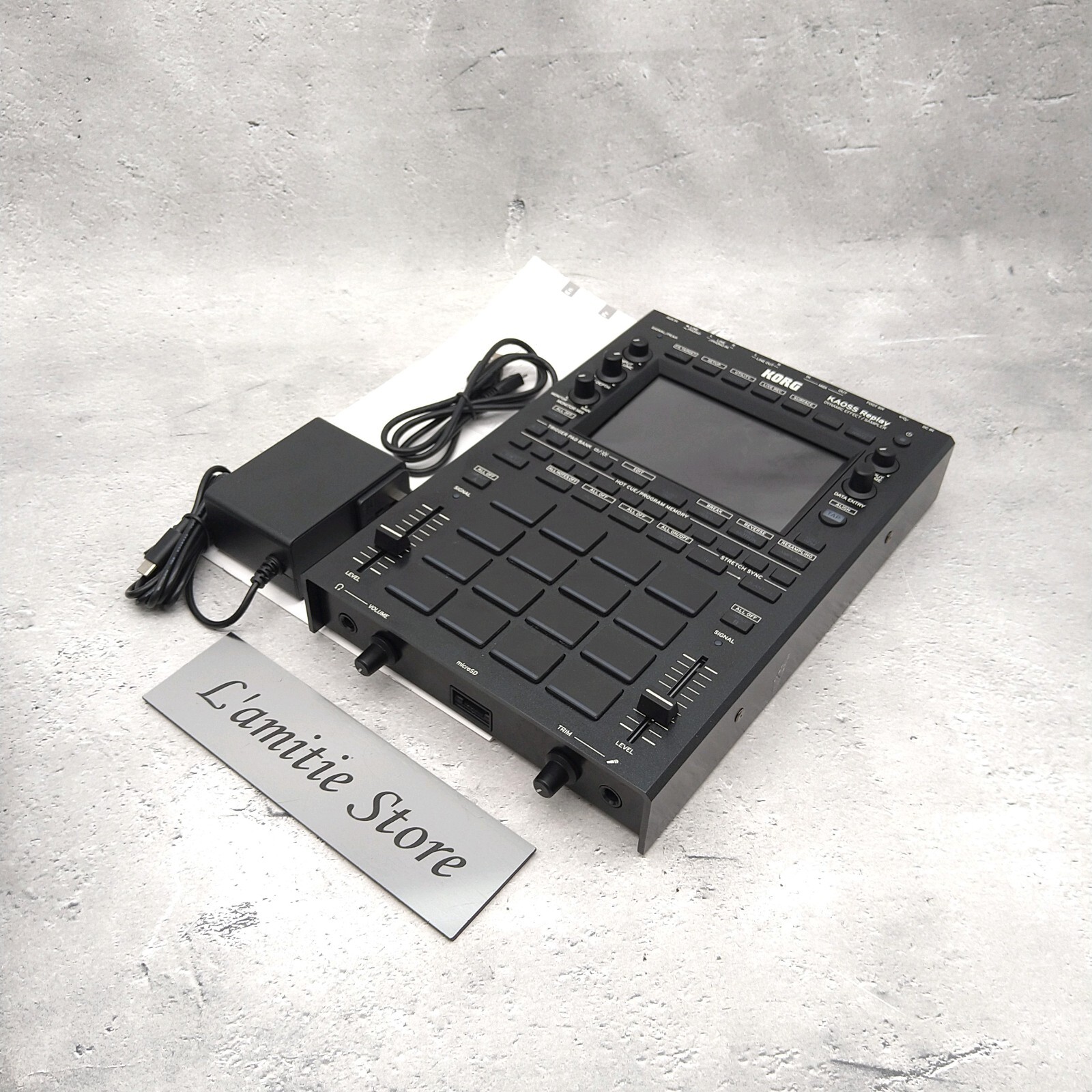 KORG KAOSS Replay Dynamic Effect / Sampler All-in-One DJ Performance