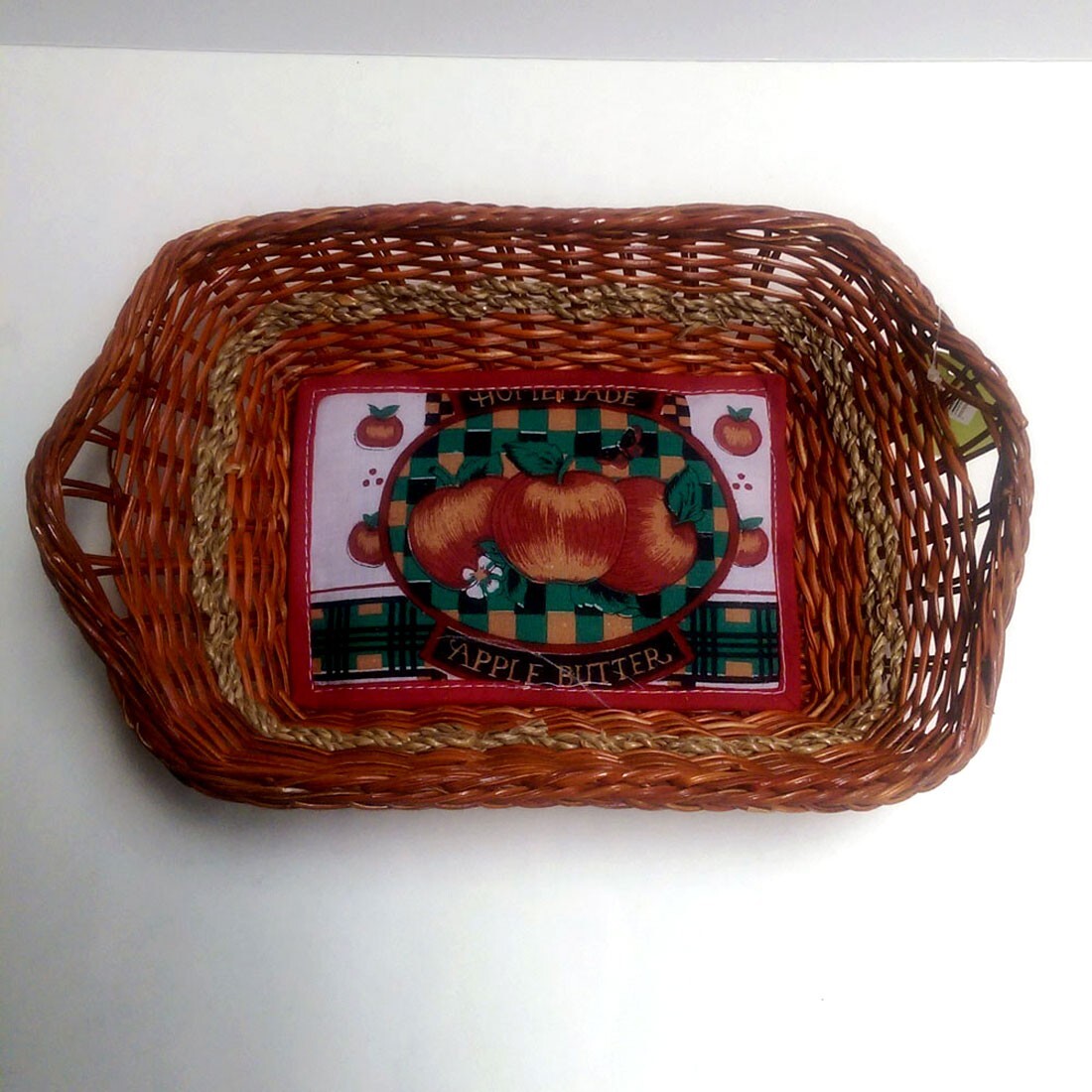 Wicker Fruit Basket Bread Basket Kitchen Storage Apples Pastry Shell Tray new
