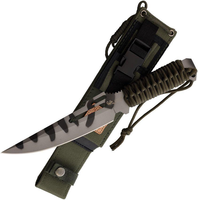 New Linton Cutlery Fixed Blade Camo L93048