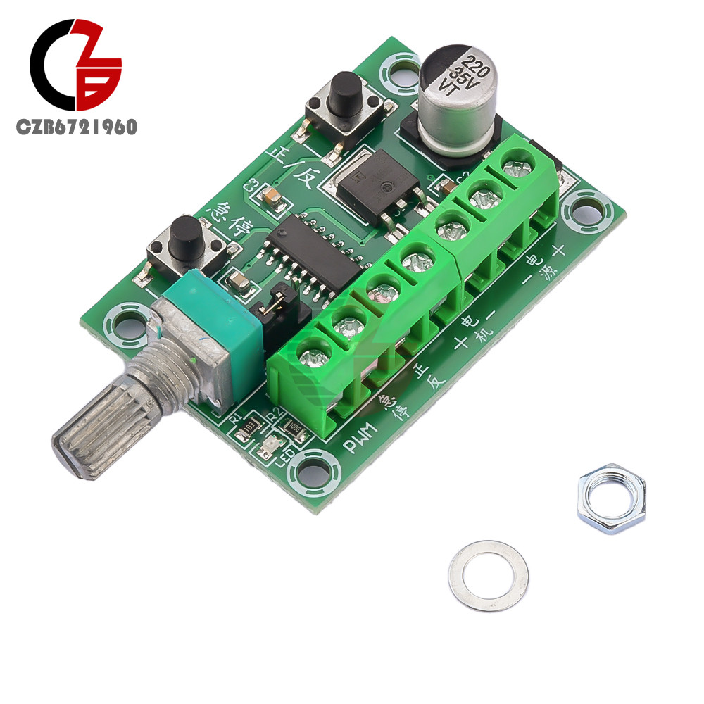 6V-30V Brushless Motor Controller PWM Speed Controller For 3650 3525 2418 2430