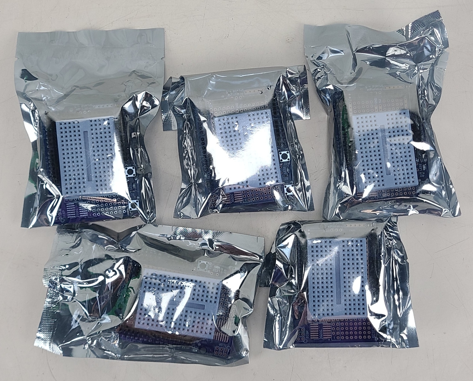 Lot of 5 Arduino UNO R3 Prototype Expansion Module