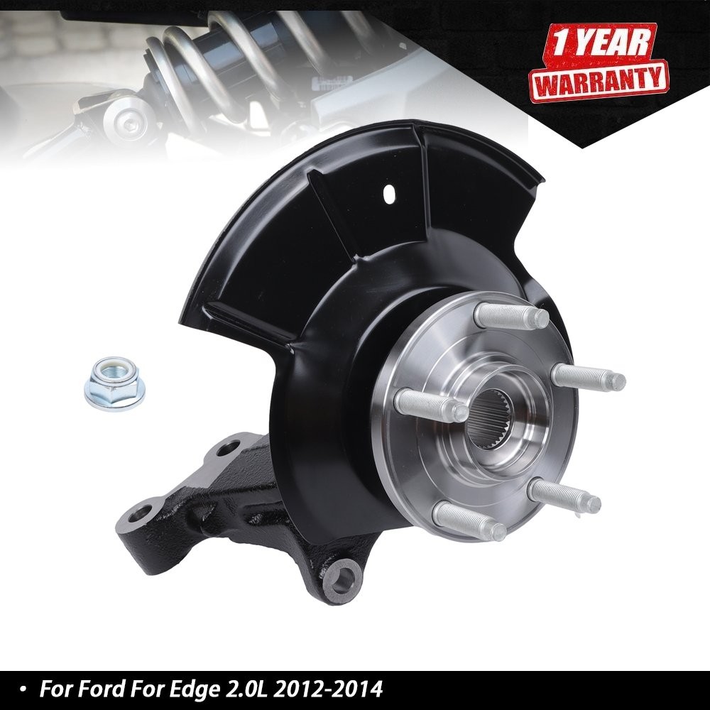 For Ford Edge 2011-2014 LK057 Front Left Steering Knuckle & Wheel Hub Bearing