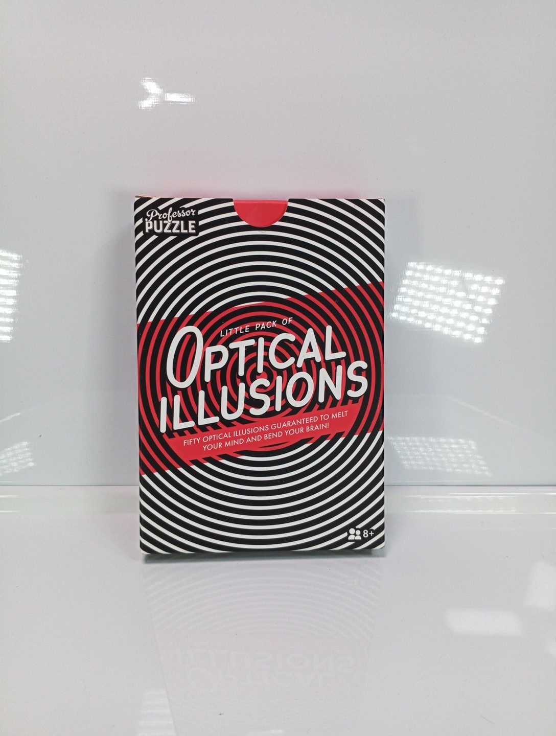 Optical Illusions Cards by Professor Puzzle Ages 8+  50 Cards - New