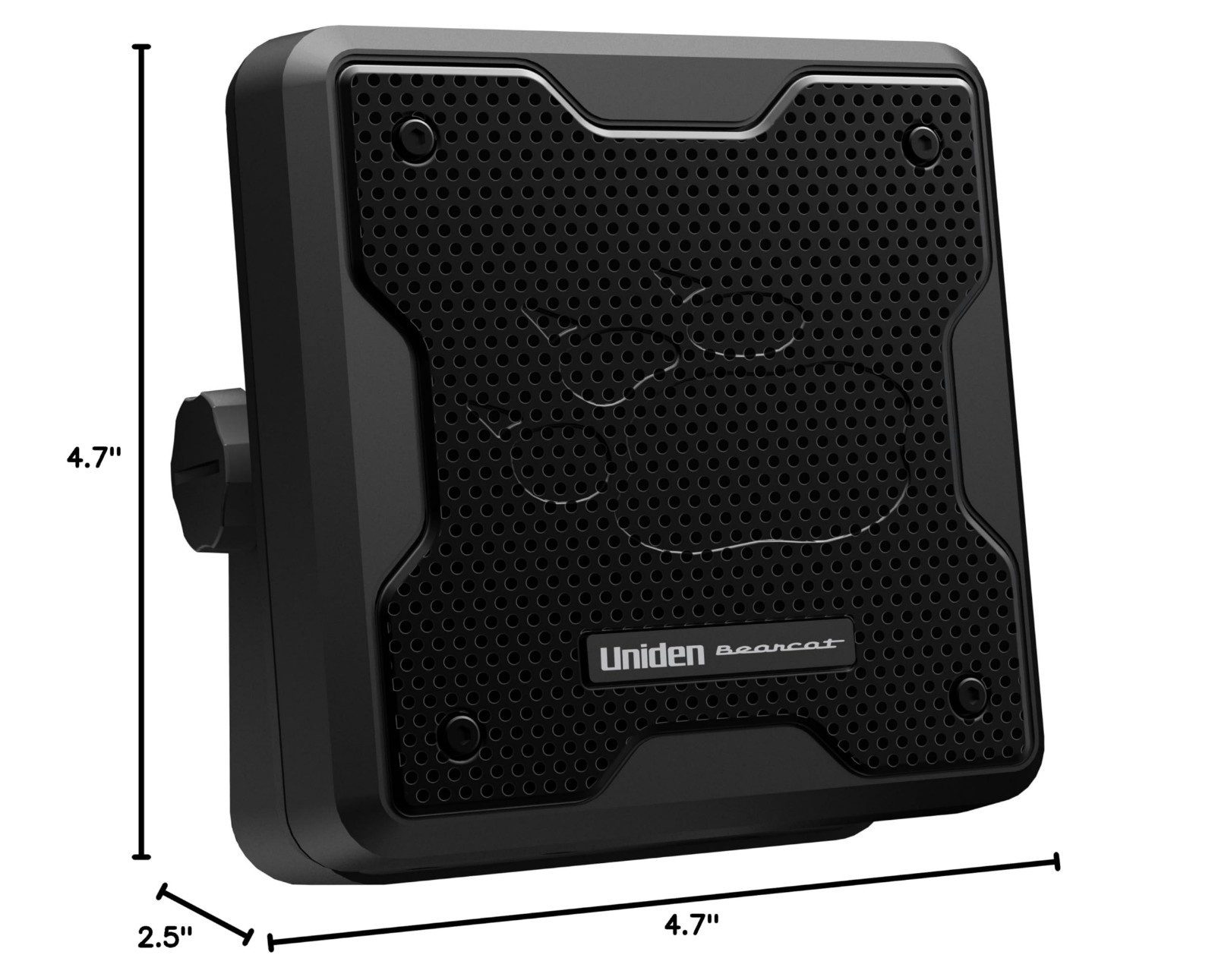 20W External Communications Speaker - Durable, Amplifies Scanners & CB Radios, B