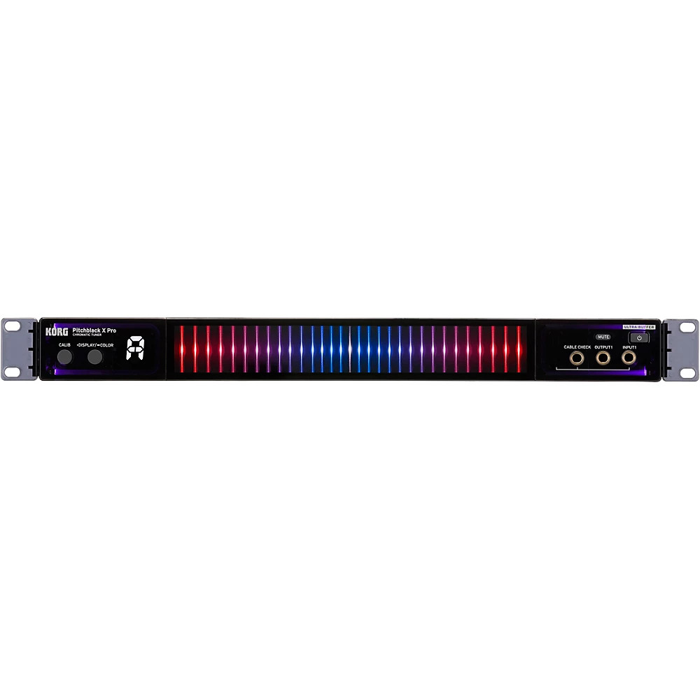 KORG Pitchblack X Pro Rack Tuner Black LN