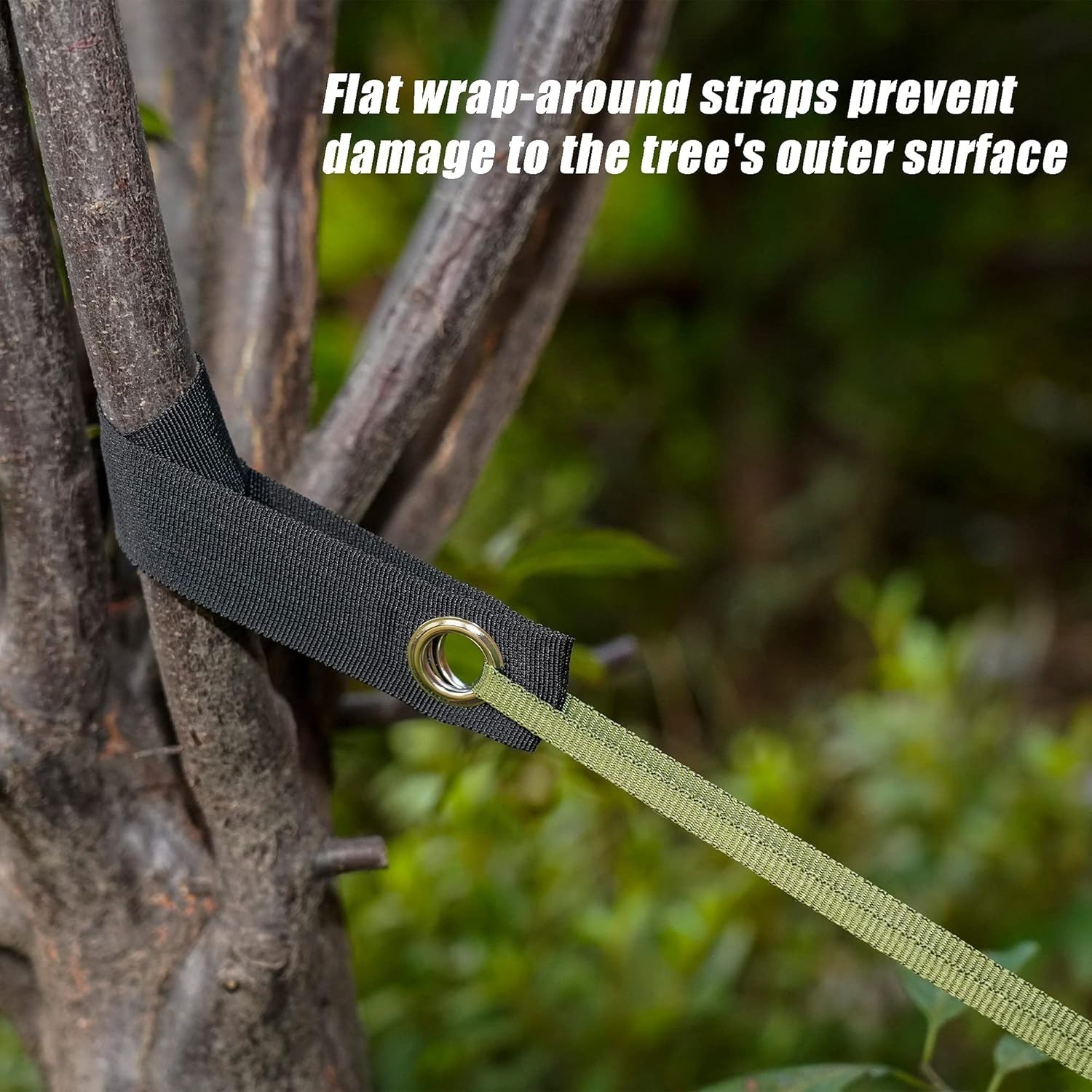 16-Inch Nylon Tree Straps - Weather-Resistant Stake Support for Young Saplings