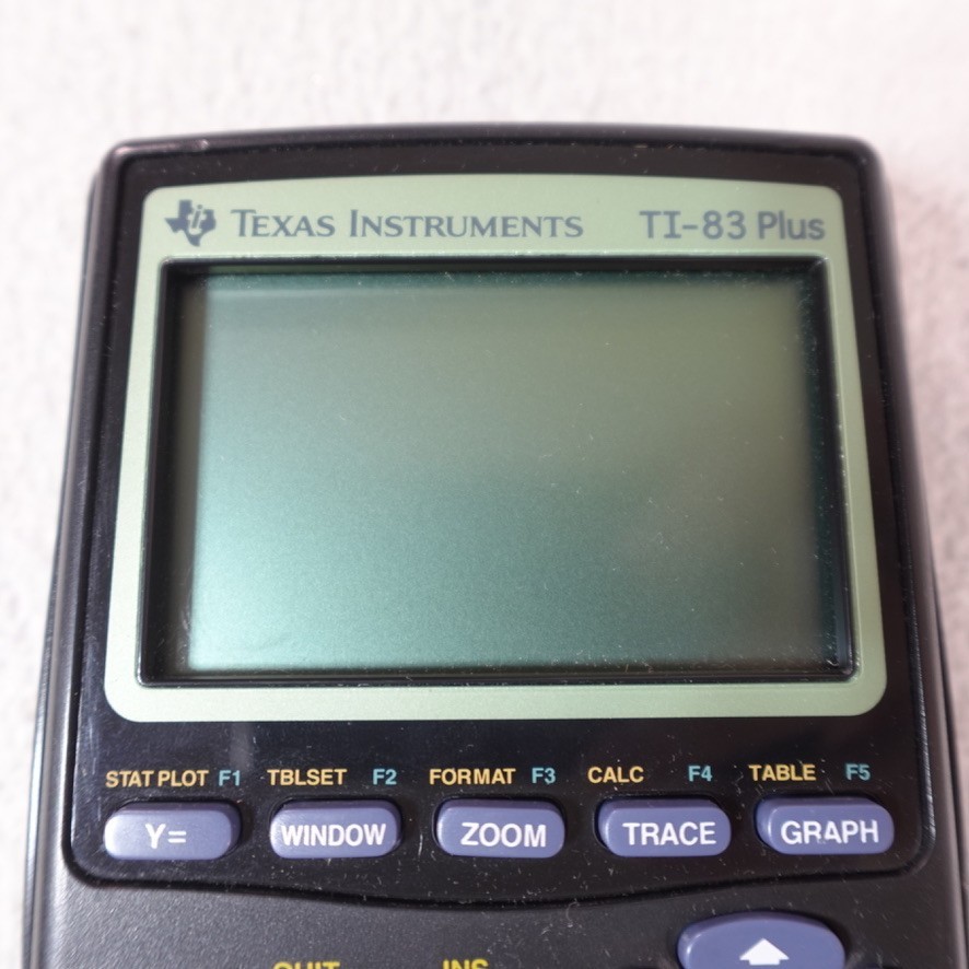 Texas Instruments TI-83 Plus Graphing Calculator No Cover Tested & Working Math