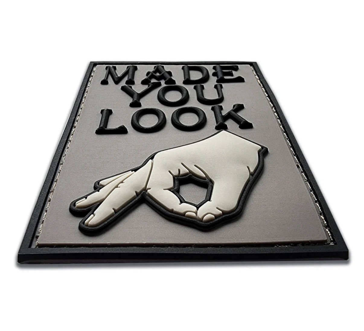 Made You Look Patch By PatchfiendDOTcom Funny Morale Collectible