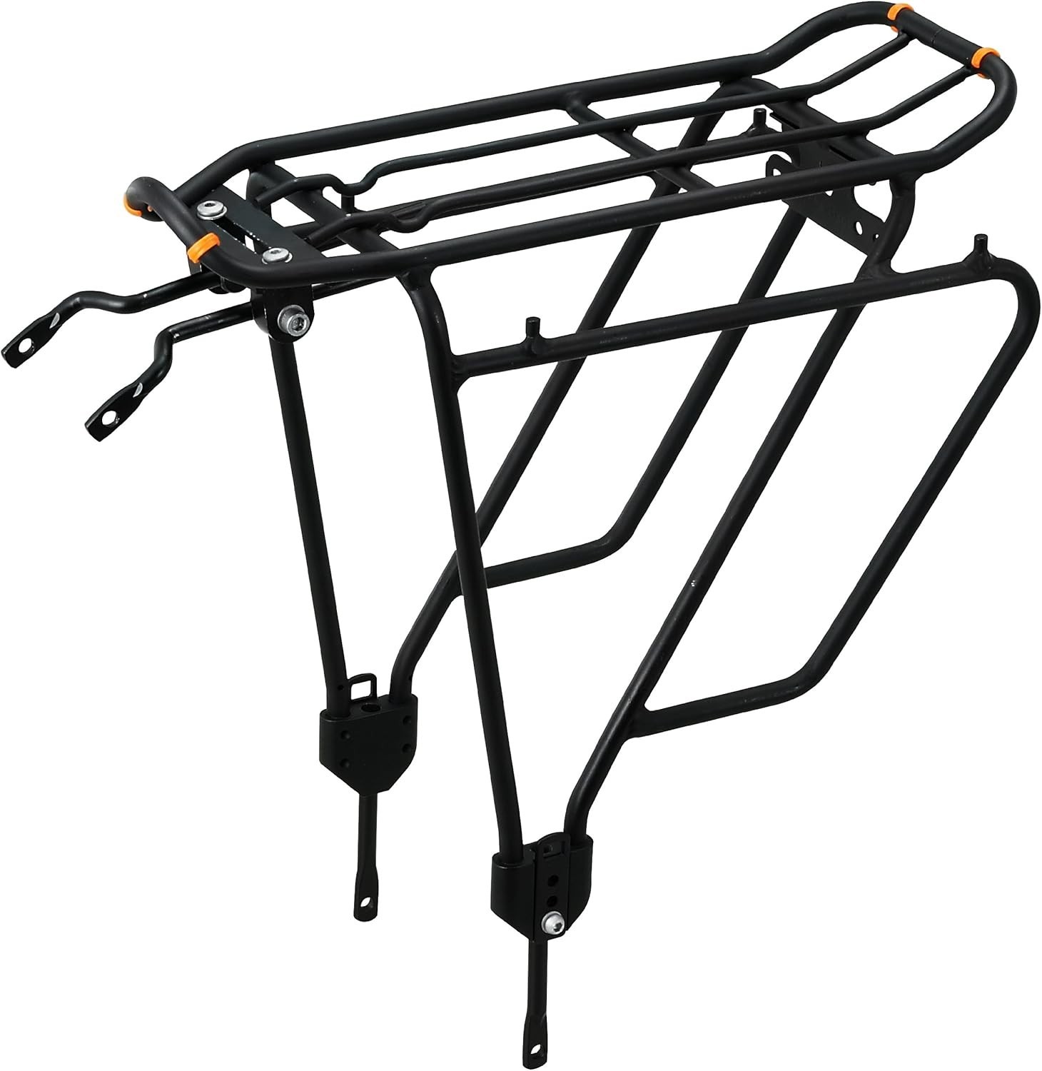 Bike Rack - Bicycle Touring Carrier Plus+ for Disc Brake/Non-Disc Brake Mount