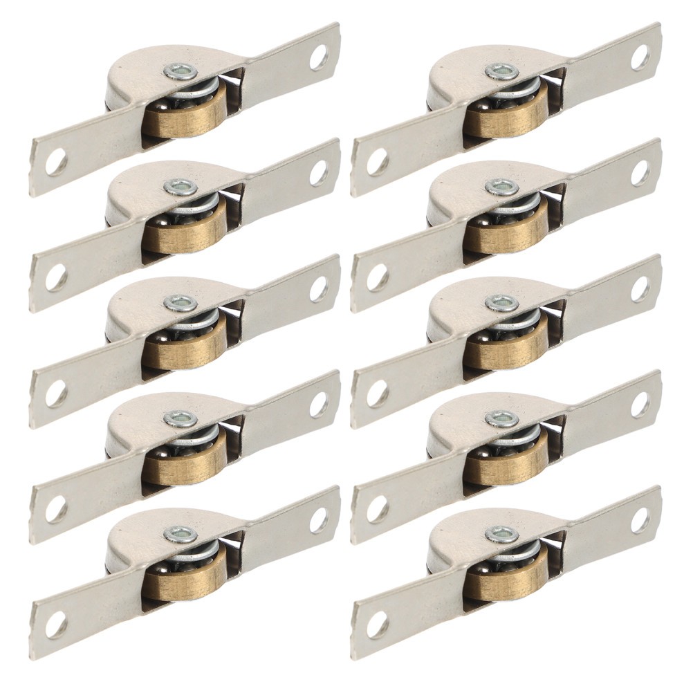10 Pcs Sliding Door Replacement Rollers Cabinet Pulley Cabinets Doors Pulleys
