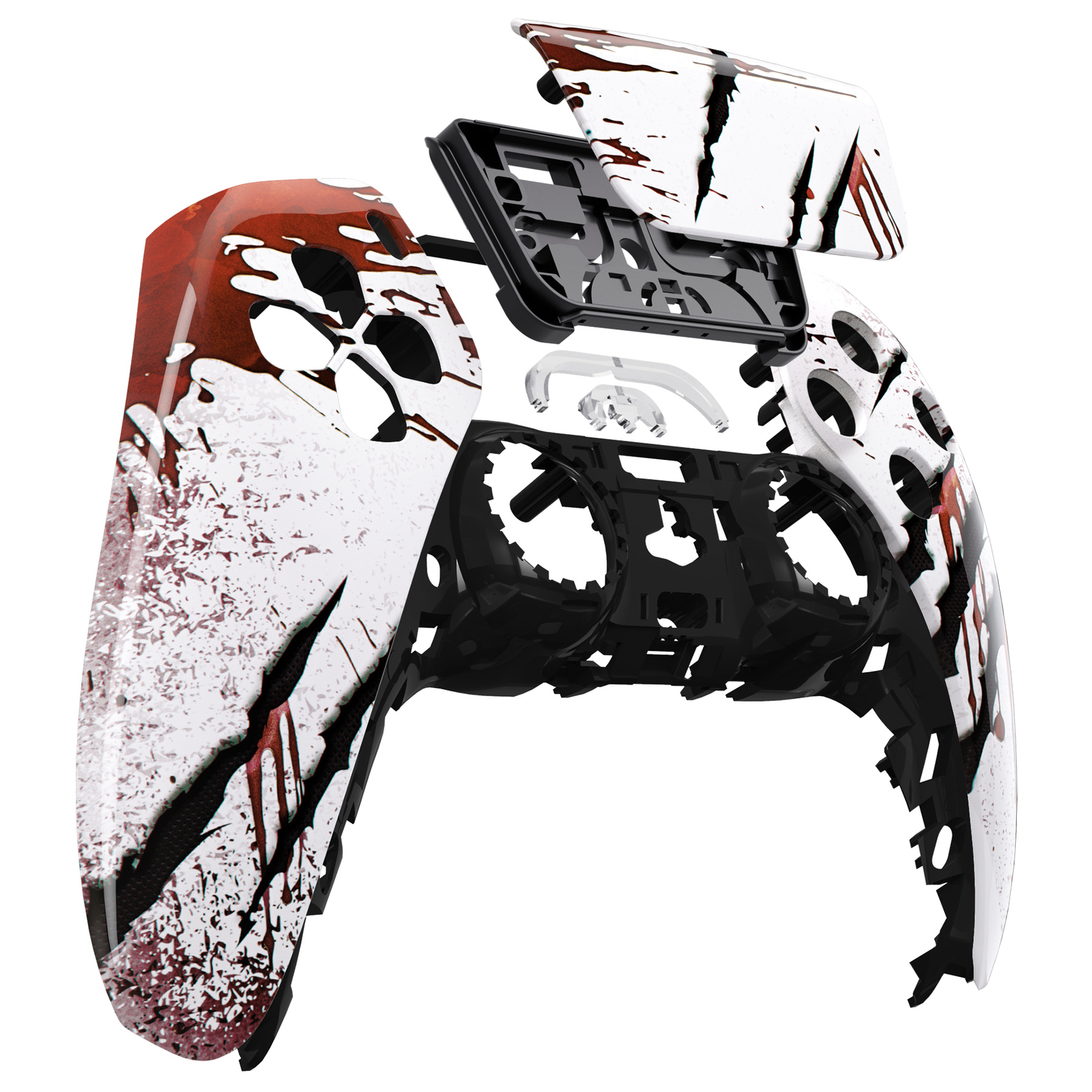 eXtremeRate Faceplate Touchpad Top Shell Cover Replacement for PS5 Controller
