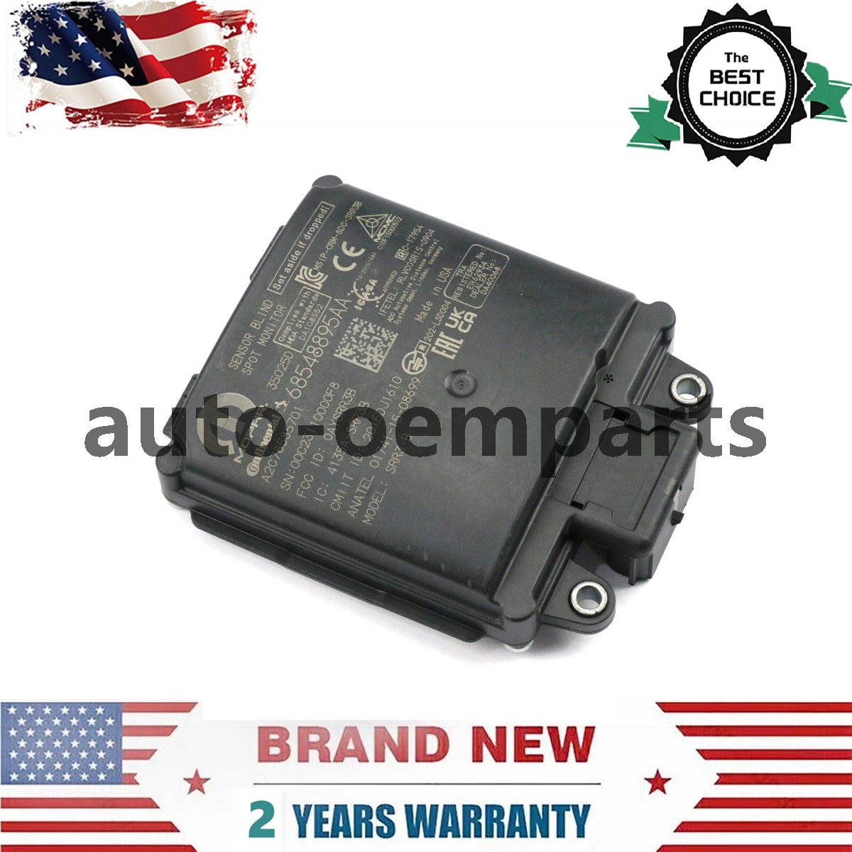 OEM Blind Spot Sensor Distance Detection Module for 2020-23 Dodge Ram 2500 3500