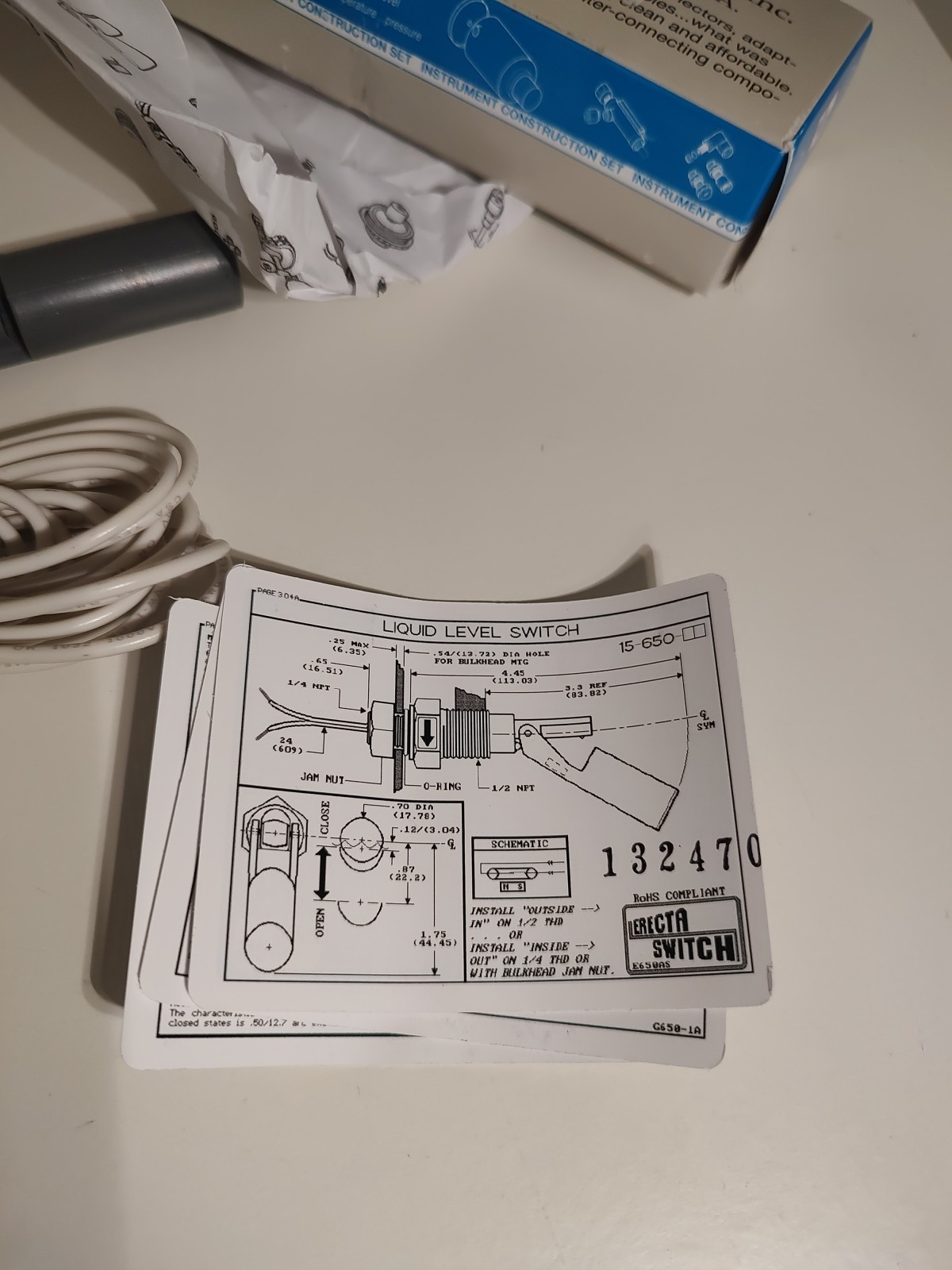 Erecta Switch 15-650-PP-LL