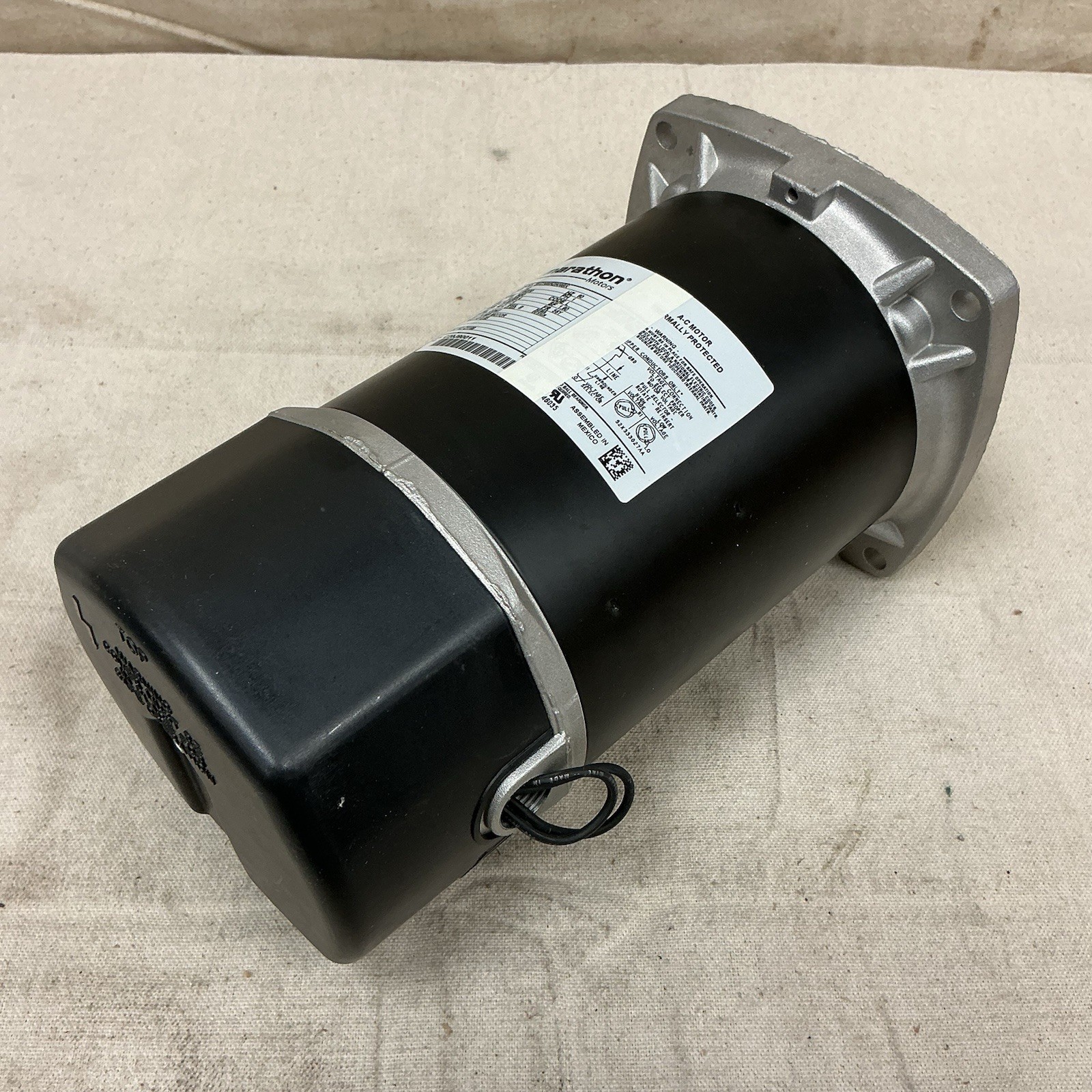MARATHON MOTORS 5KC36MN2508X Square Flange Pool Pump Motor 1/2hp