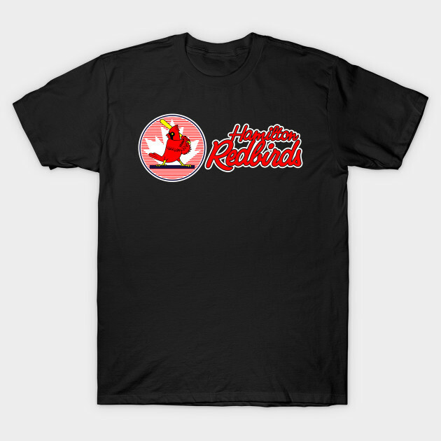 Hamilton Redbirds minor league baseball t-shirt New York-Penn League Cardinals