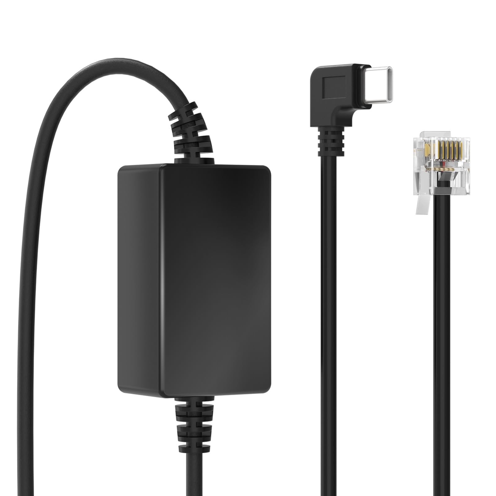 USB-C to RJ11 Radar Detector Cable – Compatible with Uniden R1/R3/R7, Escort Max