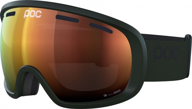 POC Fovea Clarity POW JJ Bismuth Green/Spektris Orange Ski Goggles