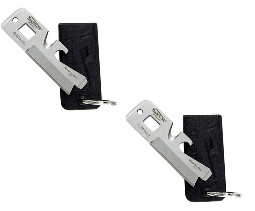 Two TimberLine EDC Multi-Tool Bottle Opener Oxygen Wrench Pocket Survival Tools