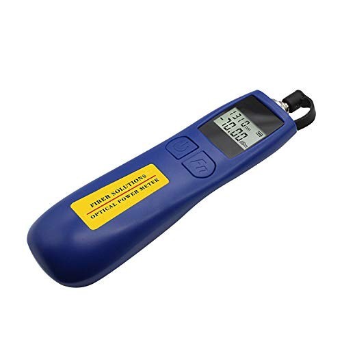 Fiber Optic Power Meter for FTTH Testing with Universal Connector Compatibility