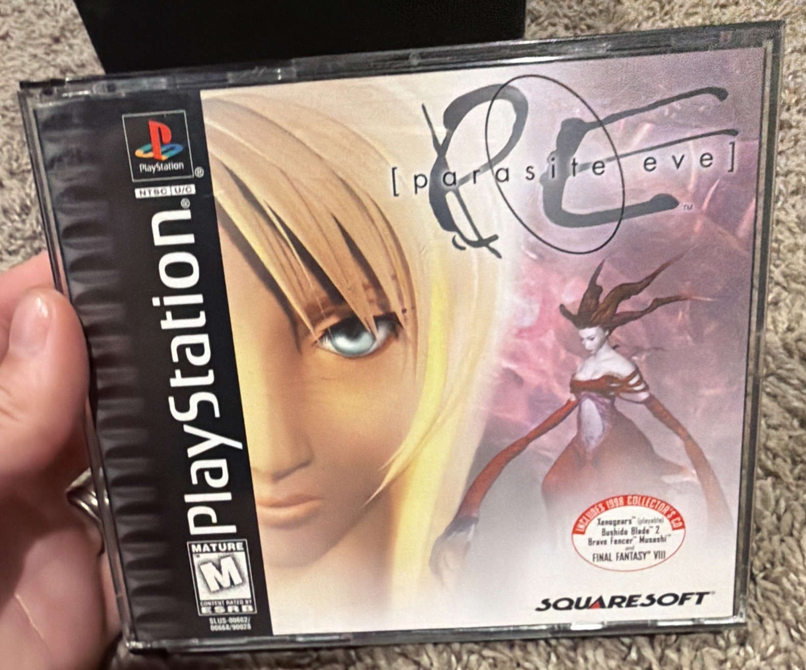 Parasite Eve (Playstation 1 PS1) Original Case ONLY - NO GAME OR MANUAL