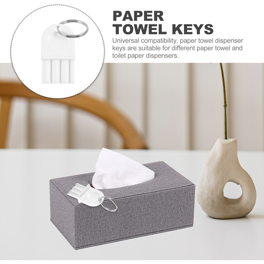 5 Pcs Dispenser Key Paper Towel Universal Toilet Tissue Replacement u ;