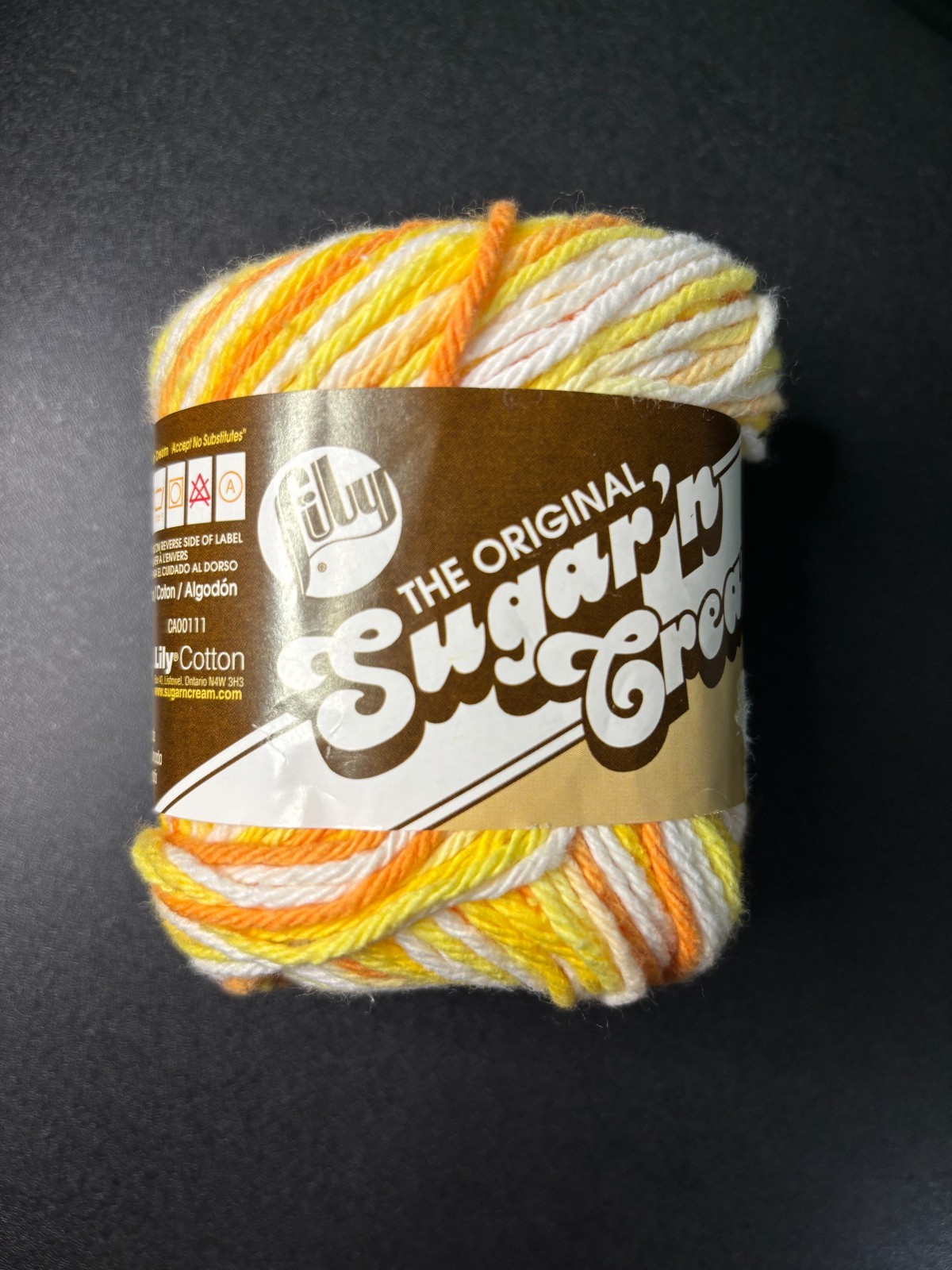 Lily Sugar N Cream Yarn Multiple Colors Knitting Crochet Crafts
