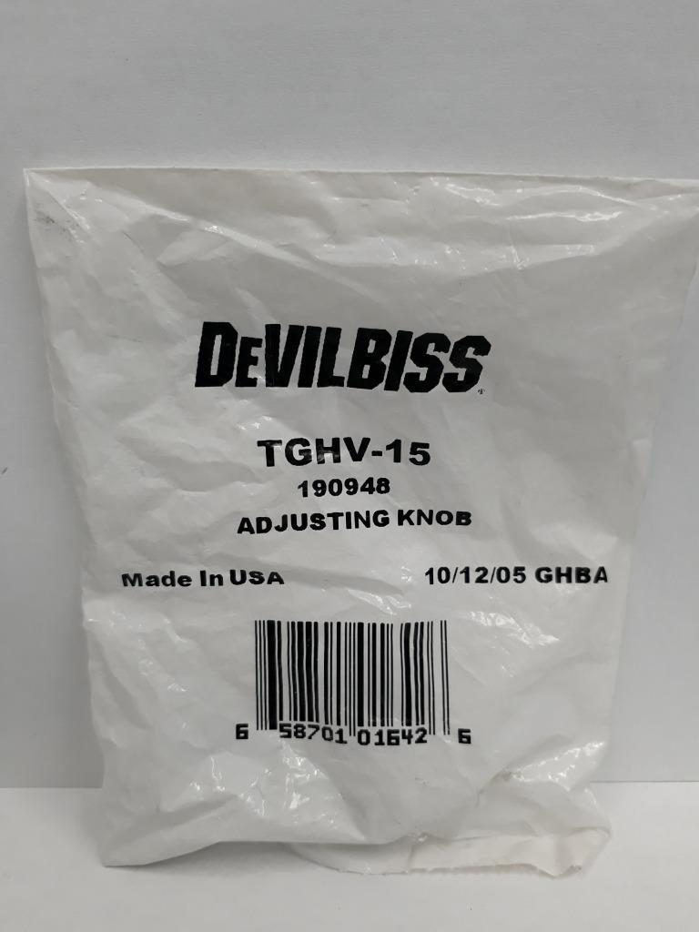 NEW DEVILBISS TGHV-15 ADJUSTING KNOB 190948                           USA SELLER