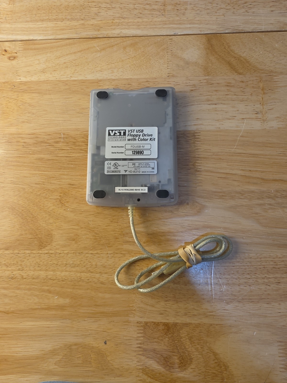 VST USB Floppy Drive with Color Kit FDUSB-M - Black