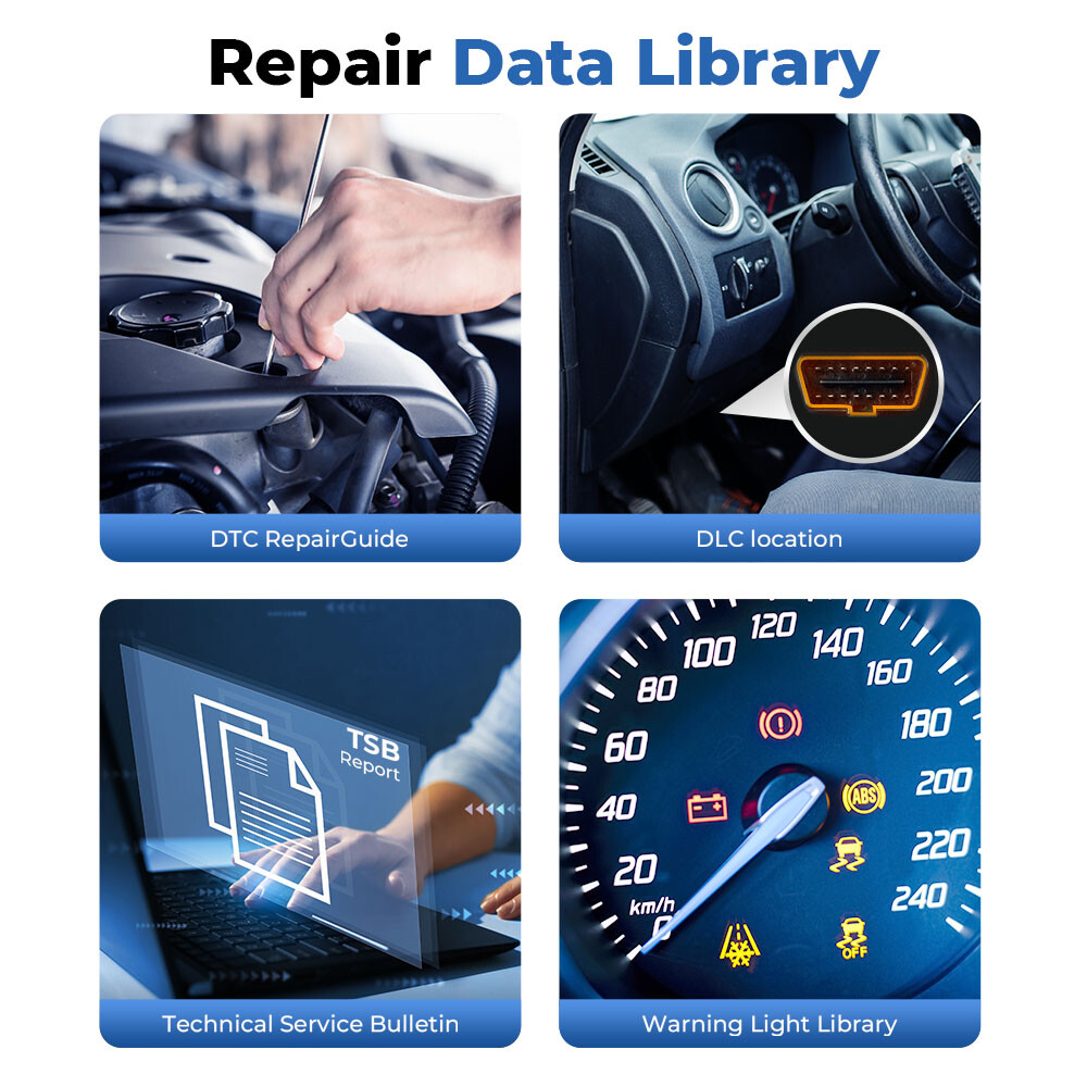 TOPDON TopScan Bluetooth Car Code OBD2 Reader Scanner Full System Scan Tool TPMS