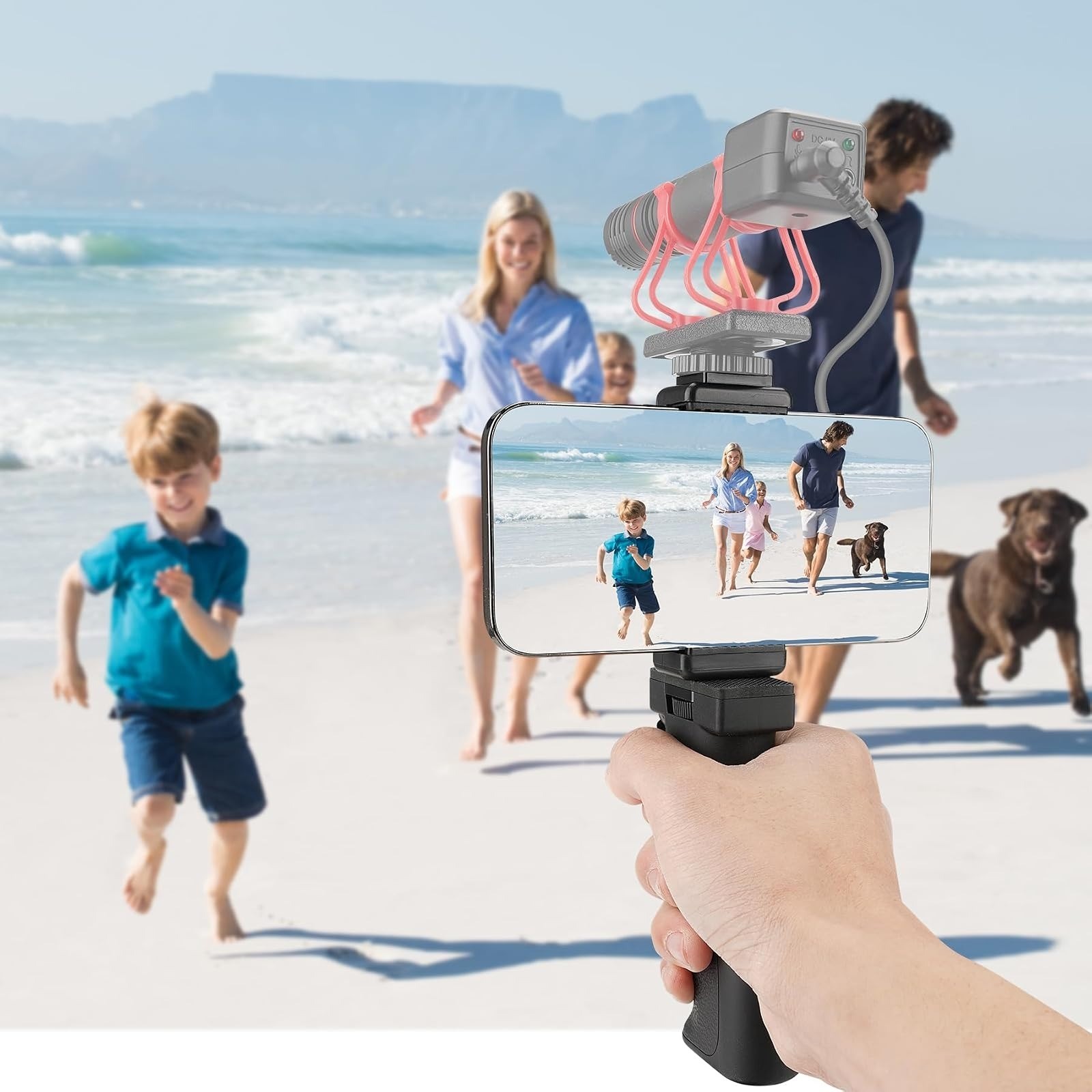 Fantaseal M-SGP Ergonomic Smartphone Stabilizer Mount for Vlogging