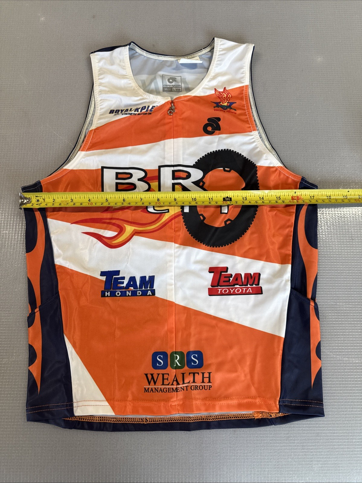 Champion System Men’s Tri Triathlon Top Large L (9433-G)