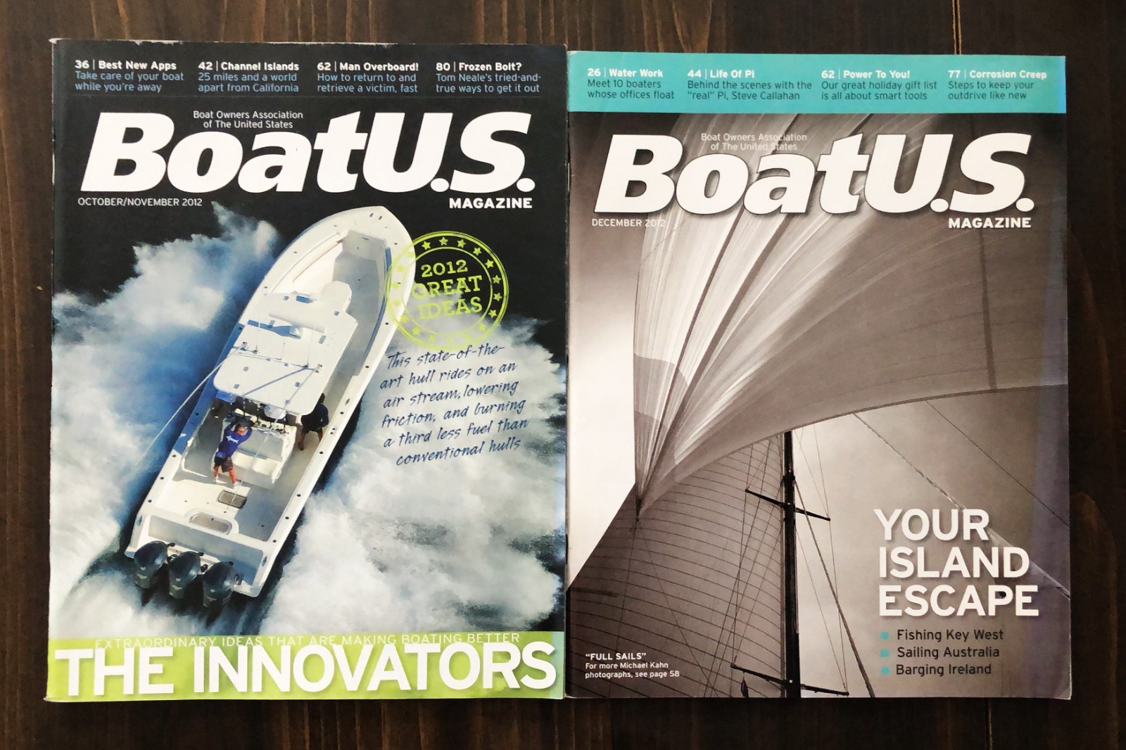 2012 Boat US Magazine - Lot of 2