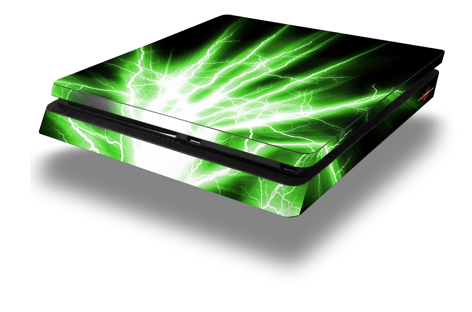 Skin for PS4 Slim Lightning Green Playstation 4 Console