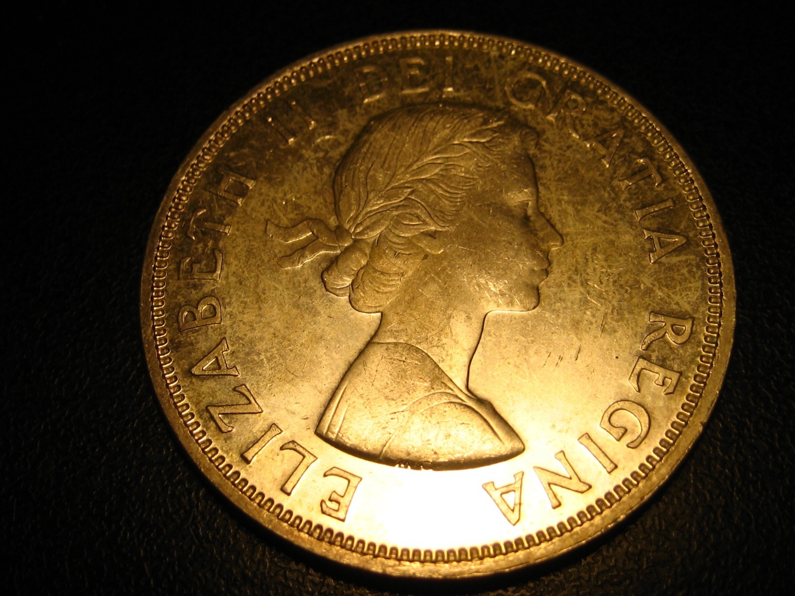 1964 80% Silver Canadian Dollar Uncirculated Some Toning #3